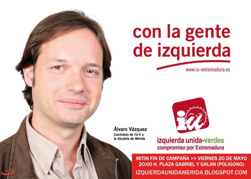 Объединные левые партия коммунистов Испании  -Izquierda Unida, IU_51