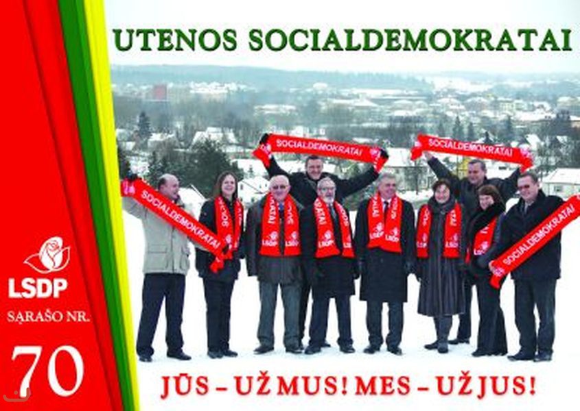 Социал-демократическая партия Литвы  Lietuvos Socialdemokratų Partija  LSDP_11