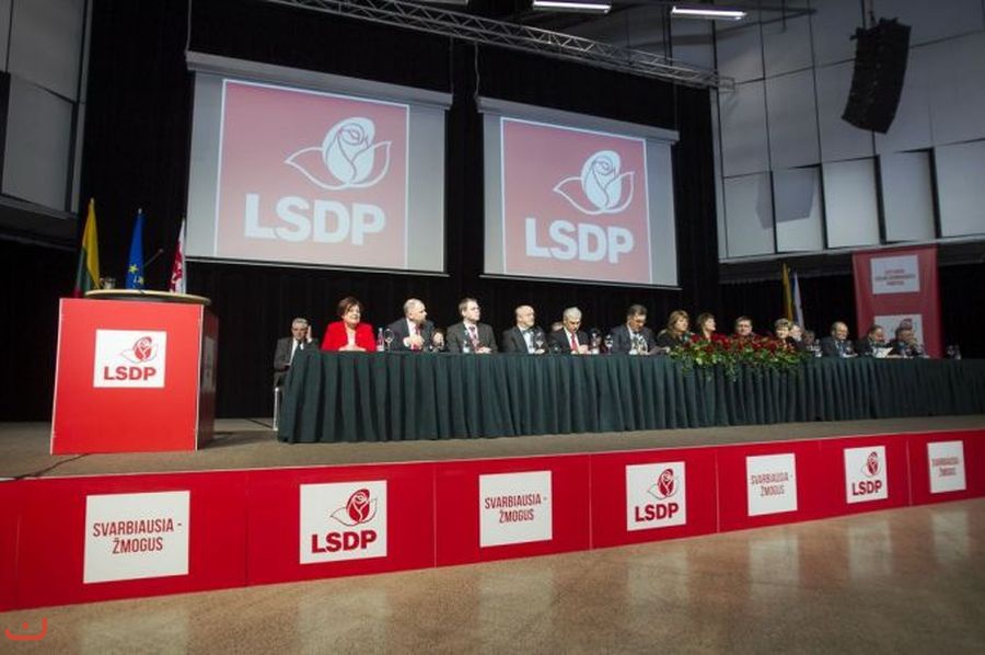 Социал-демократическая партия Литвы  Lietuvos Socialdemokratų Partija  LSDP_14
